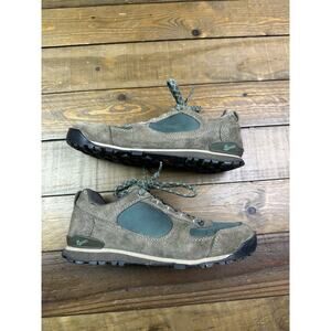 Danner Jag Low Hiking Shoes Womens Size 6.5 Brown Green Leather Athletic Shoes